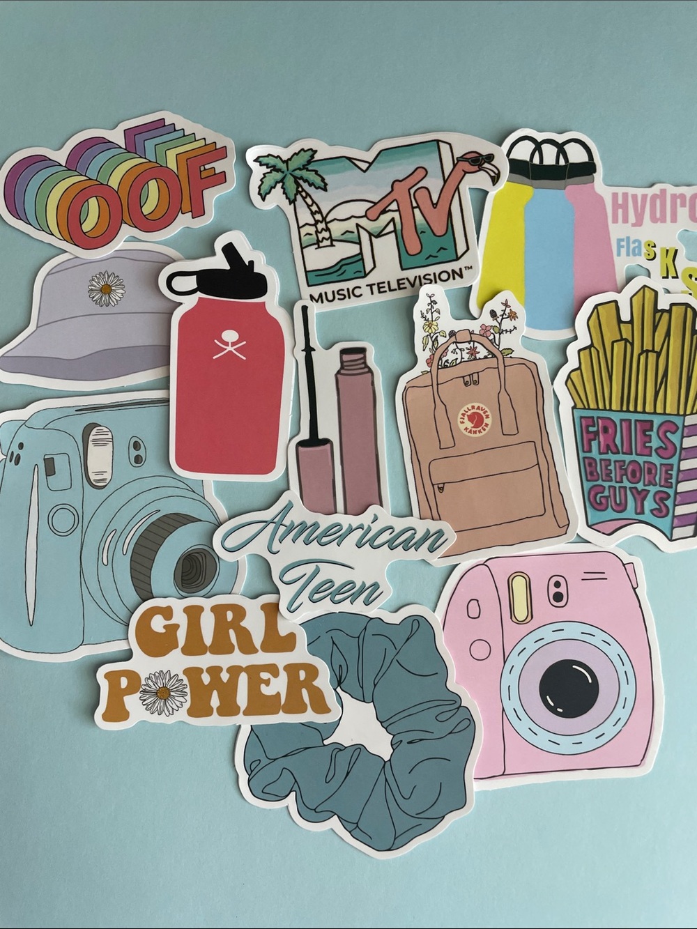 American Teen Sticker Pack